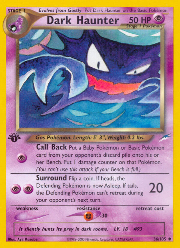 Dark Haunter - 36/113 - 1st Edition - EN