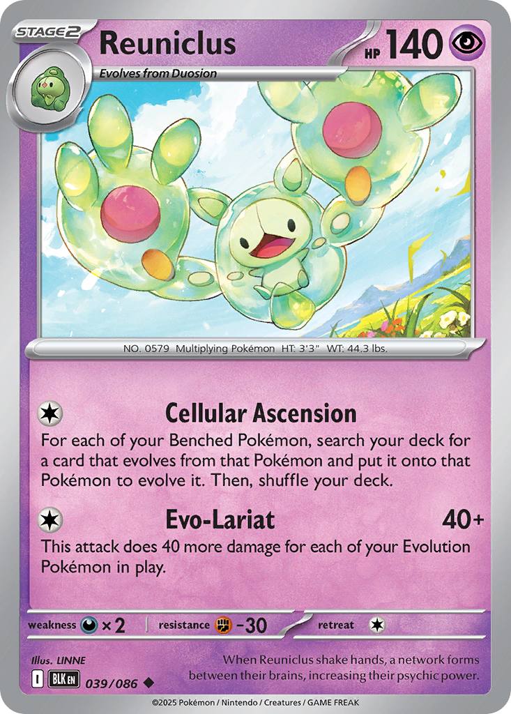 Reuniclus - 039/086 - EN Reuniclus - 039/086 - EN