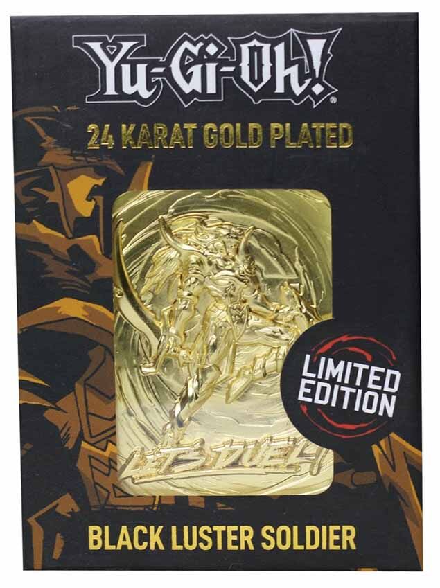 Yu-Gi-Oh! Black Luster Soldier 24k Gold Plated Limited Edition Card Yu-Gi-Oh! Black Luster Soldier 24k Gold Plated Limited Edition Card