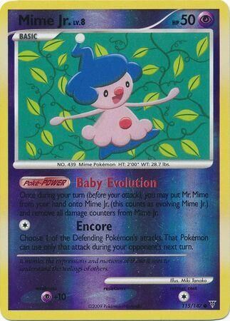 Mime Jr. - 115/147 - Reverse Holo - EN
