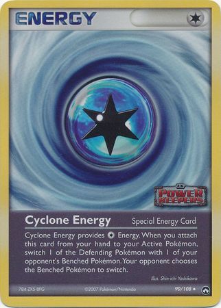 Cyclone Energy - 90/108 - Reverse Holo - EN Cyclone Energy - 90/108 - Reverse Holo - EN