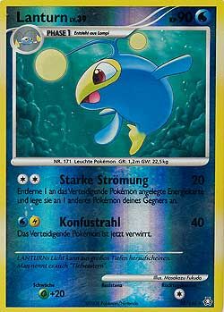 Lanturn - 58/146 - Reverse Holo - Pokémon TCG - Near Mint - DE