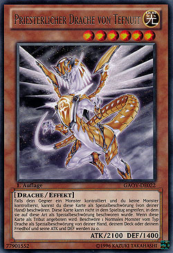 Priesterlicher Drache von Tefnuit - Yu-Gi-Oh! Priesterlicher Drache von Tefnuit - Yu-Gi-Oh!