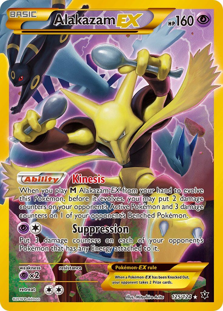Alakazam-EX - 125/124 - EN