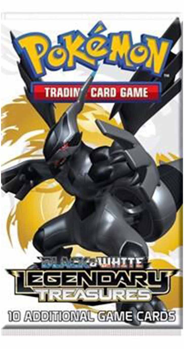 Pokémon Black & White Legendary Treasures Booster Pack (1 Random) - EN