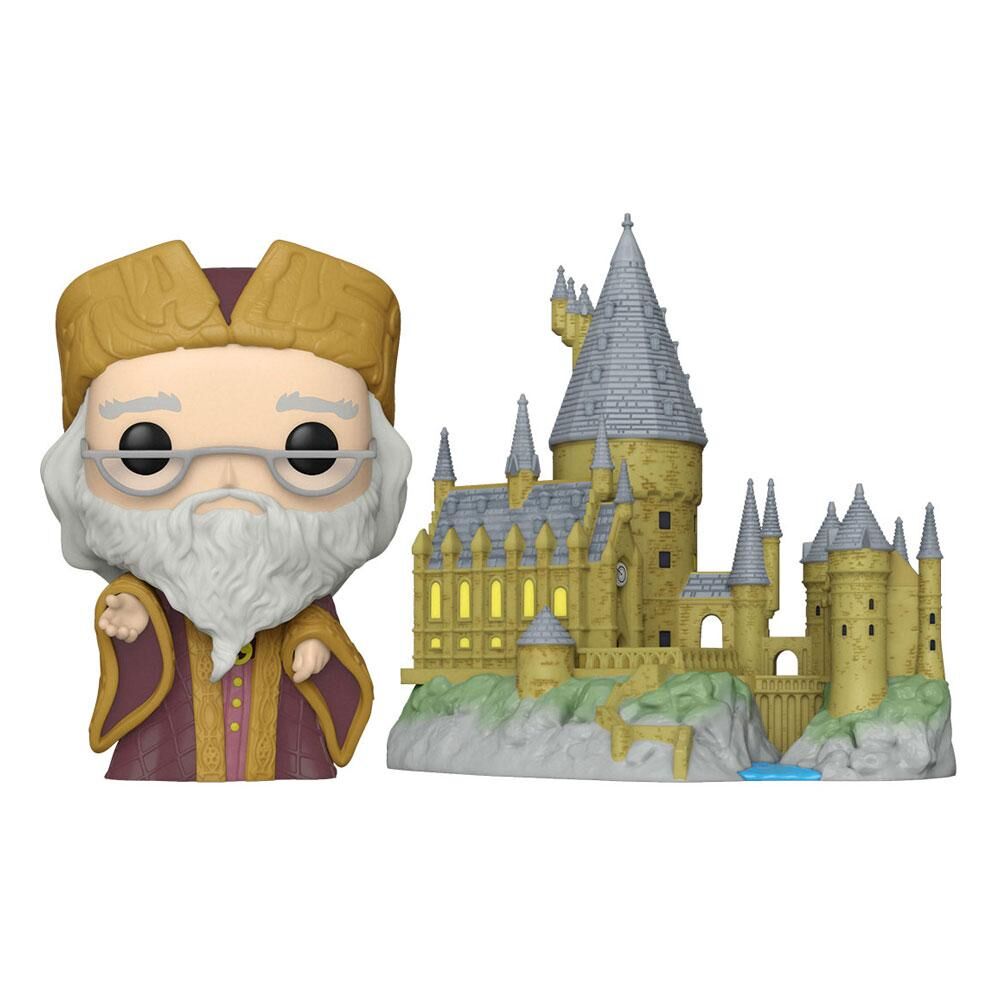 Harry Potter POP! Town Vinyl Figur Dumbledore w/Hogwarts 9 cm Harry Potter POP! Town Vinyl Figur Dumbledore w/Hogwarts 9 cm