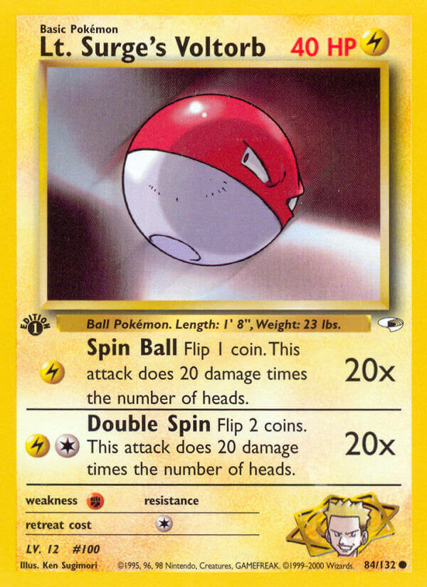 Lt. Surge’s Voltorb - 84/132 - EN