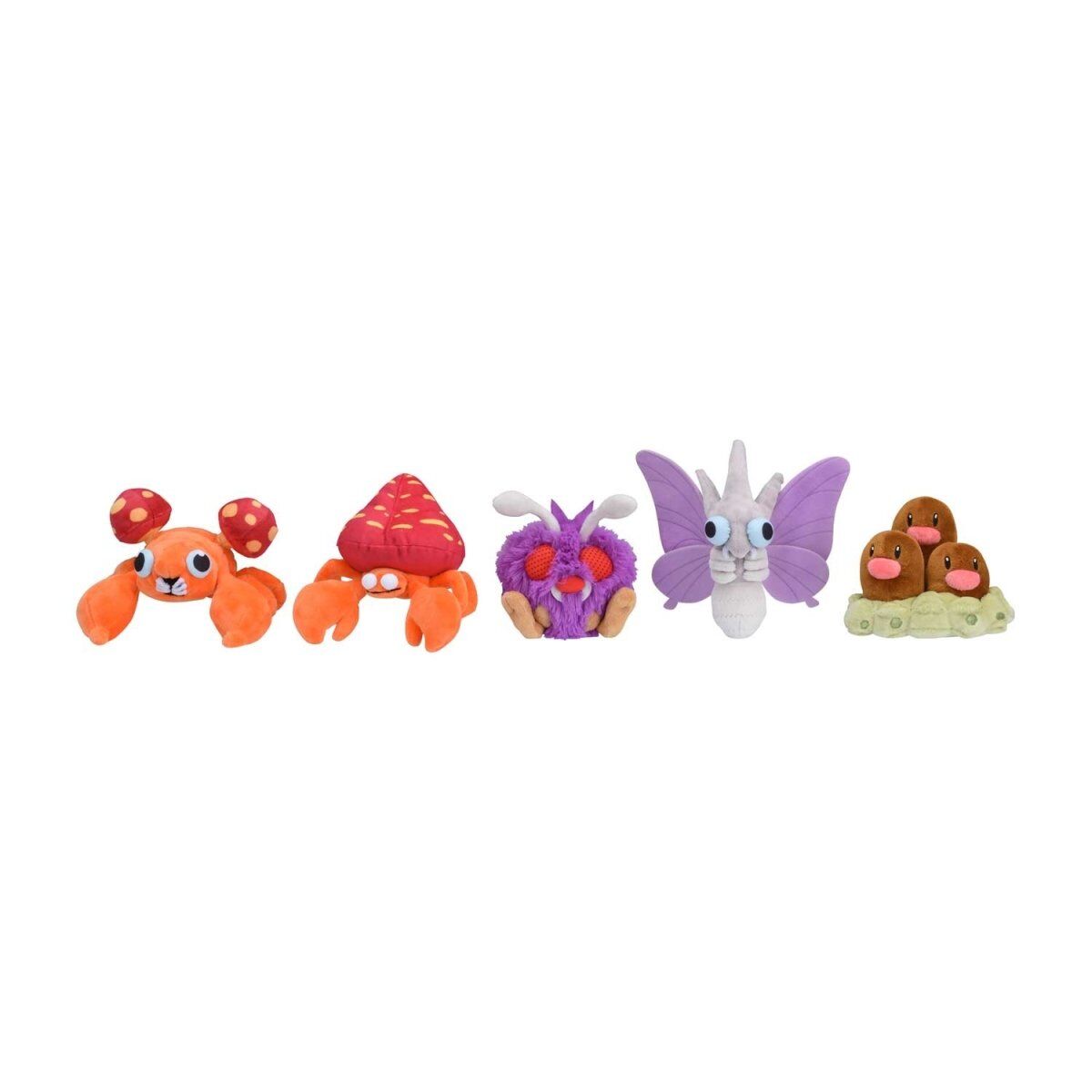 Venomoth Sitting Cuties Plush - 19 cm