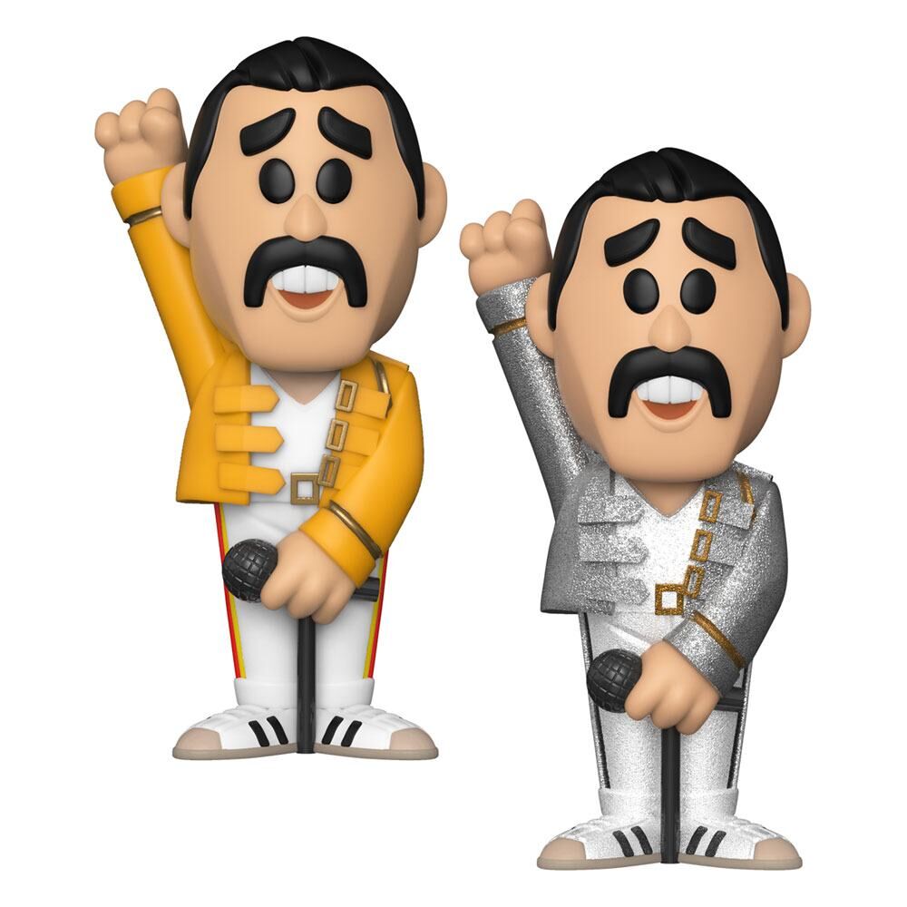 Queen Vinyl SODA Figuren Freddie Mercury 11 cm Sortiment