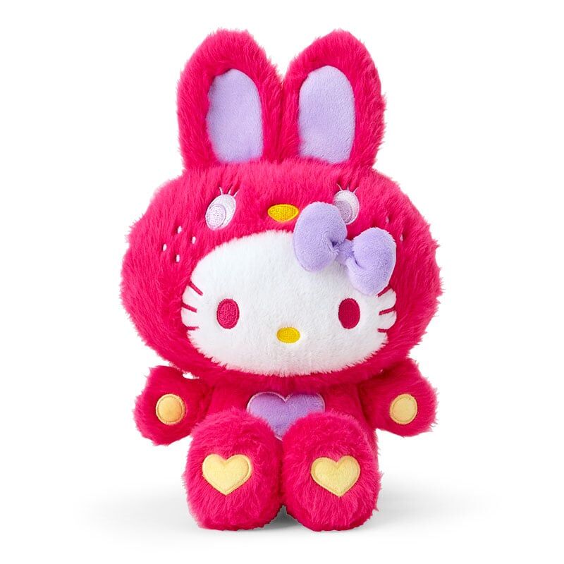 Hello Kitty Plush (Colorful Bunny Red) - 19 cm Hello Kitty Plush (Colorful Bunny Red) - 19 cm