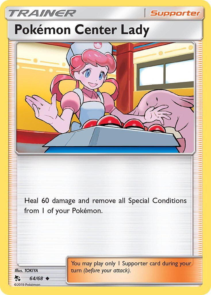 Pokémon Center Lady - 64/69 - EN