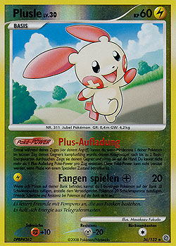 plusle-36-132-reverse-holo-pokemon-tcg-near-mint-de Plusle - 36/132 - Reverse Holo - Pokémon TCG - Near Mint - DE