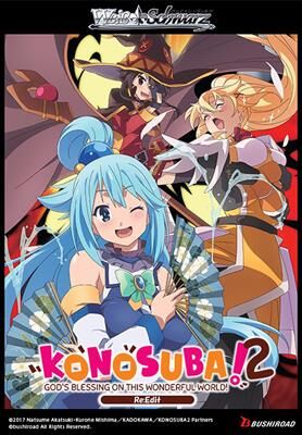 KONOSUBA! Gods blessing on this wonderful world! Re:Edit Booster Display (12) - Weiss Schwarz TCG - EN KONOSUBA! Gods blessing on this wonderful world! Re:Edit Booster Display (12) - Weiss Schwarz TCG - EN