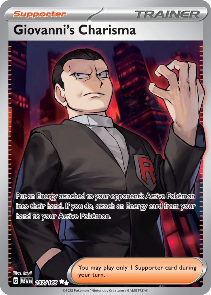 Giovanni?s Charisma - 197/207 - EN