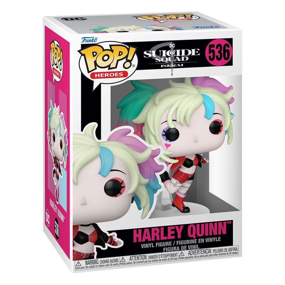 Suicide Squad Isekai POP! Heroes Vinyl Figur Harley Quinn 9 cm Suicide Squad Isekai POP! Heroes Vinyl Figur Harley Quinn 9 cm
