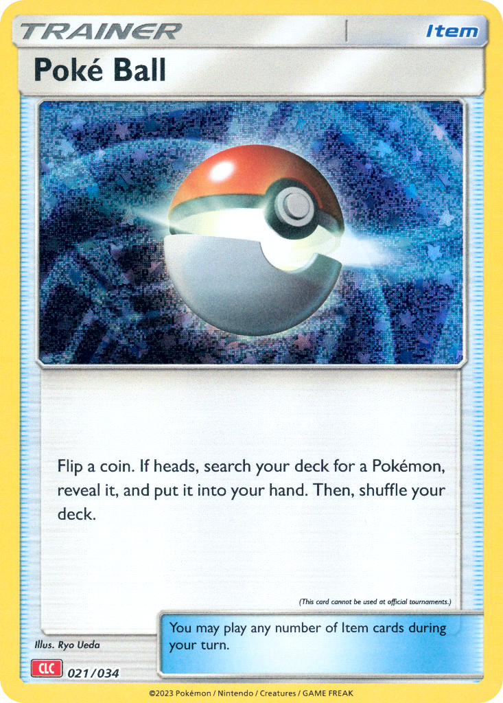 Poké Ball - 021/34 - EN Poké Ball - 021/34 - EN