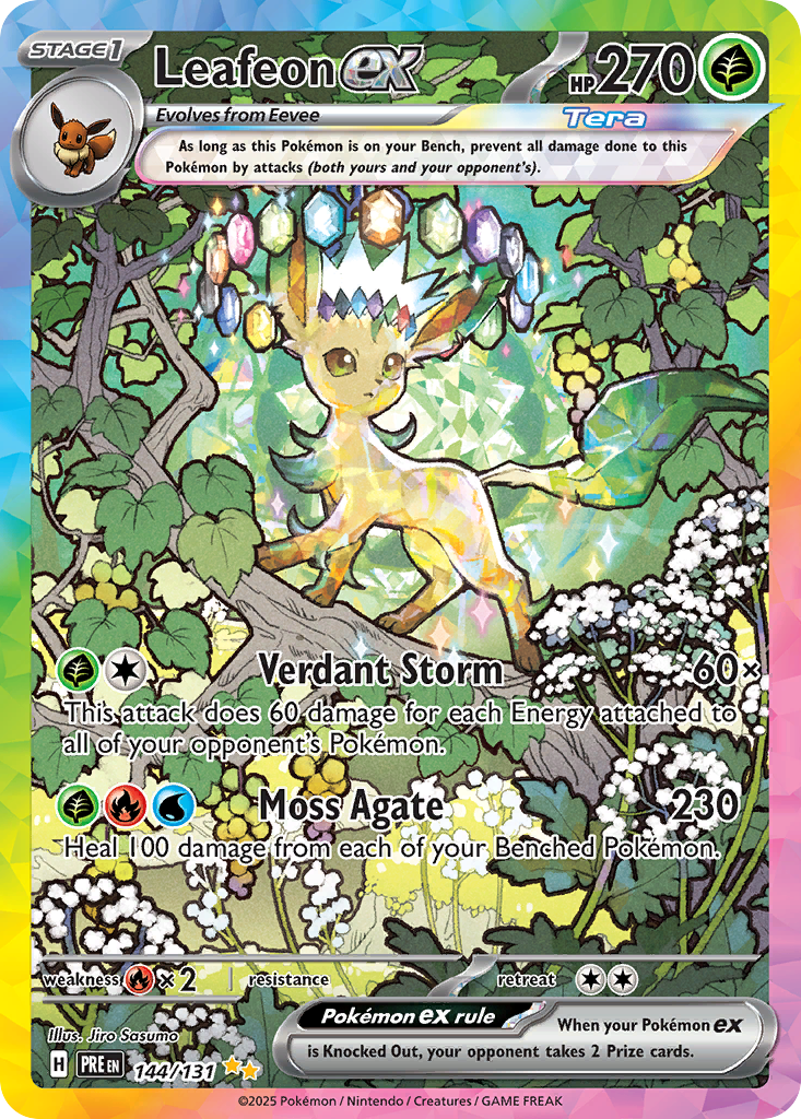 Leafeon ex - 144/131 - EN Leafeon ex - 144/131 - EN