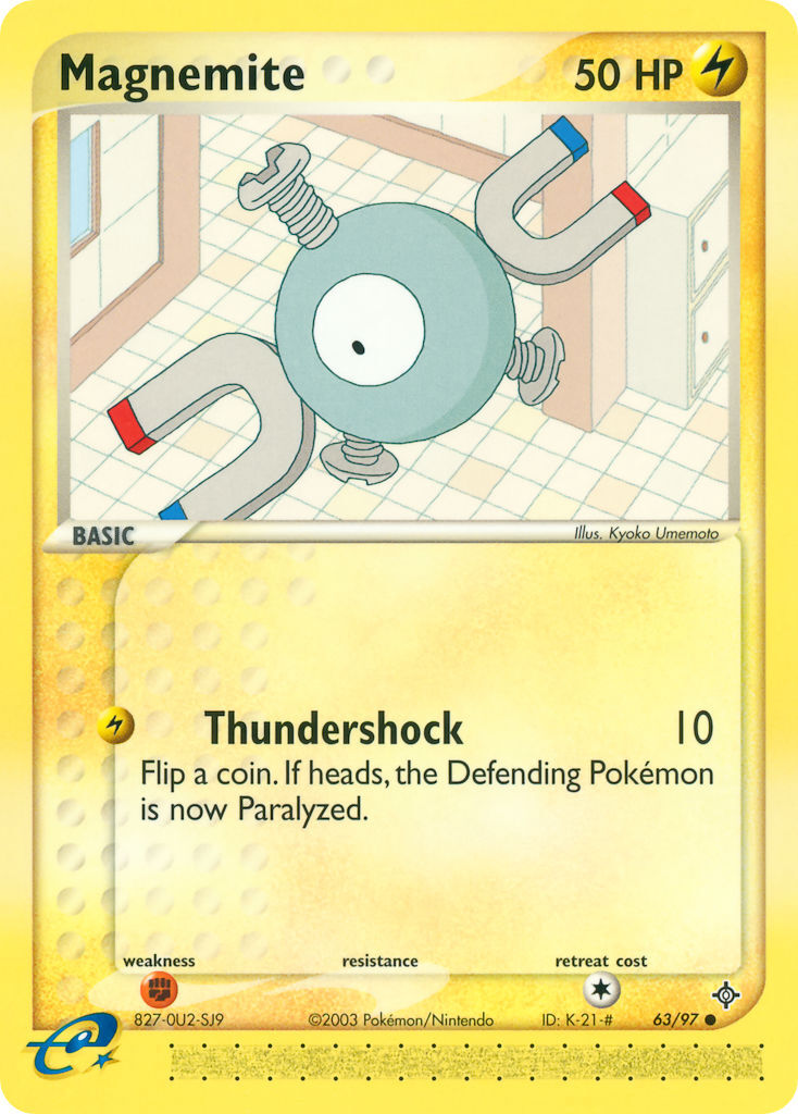 Magnemite - 63/97 - EN Magnemite - 63/97 - EN