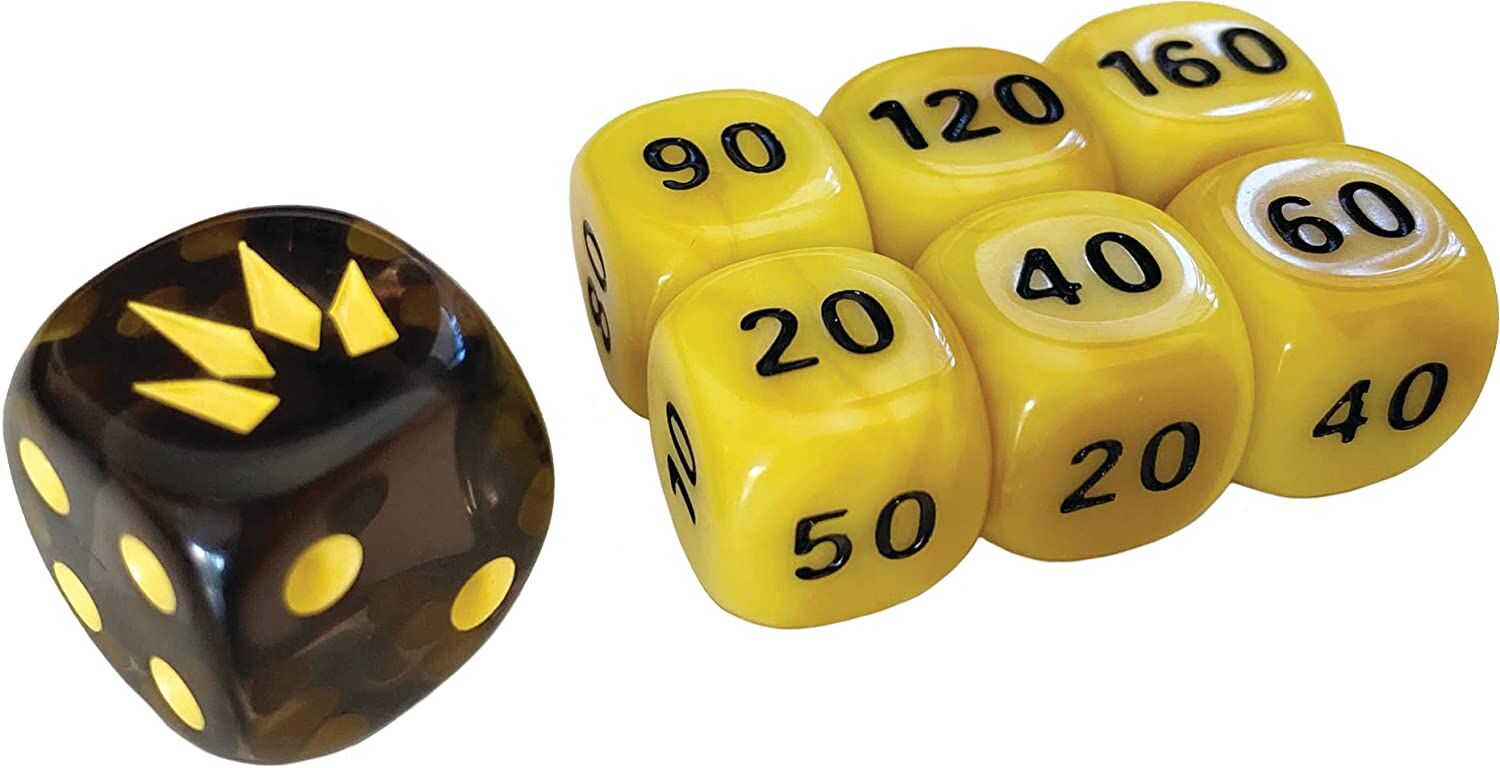Crown Zenith Damage Counter Dice & Competition-legal Coin-Flip