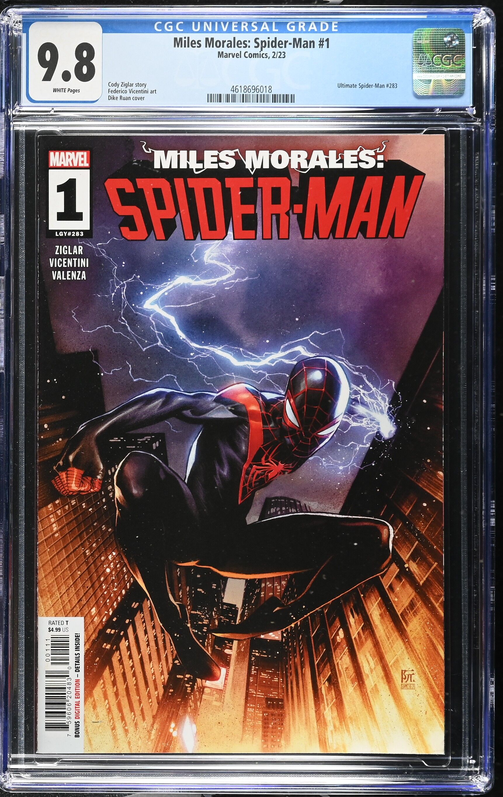 Miles Morales: Spider-Man Issue 1 - CGC 9.8