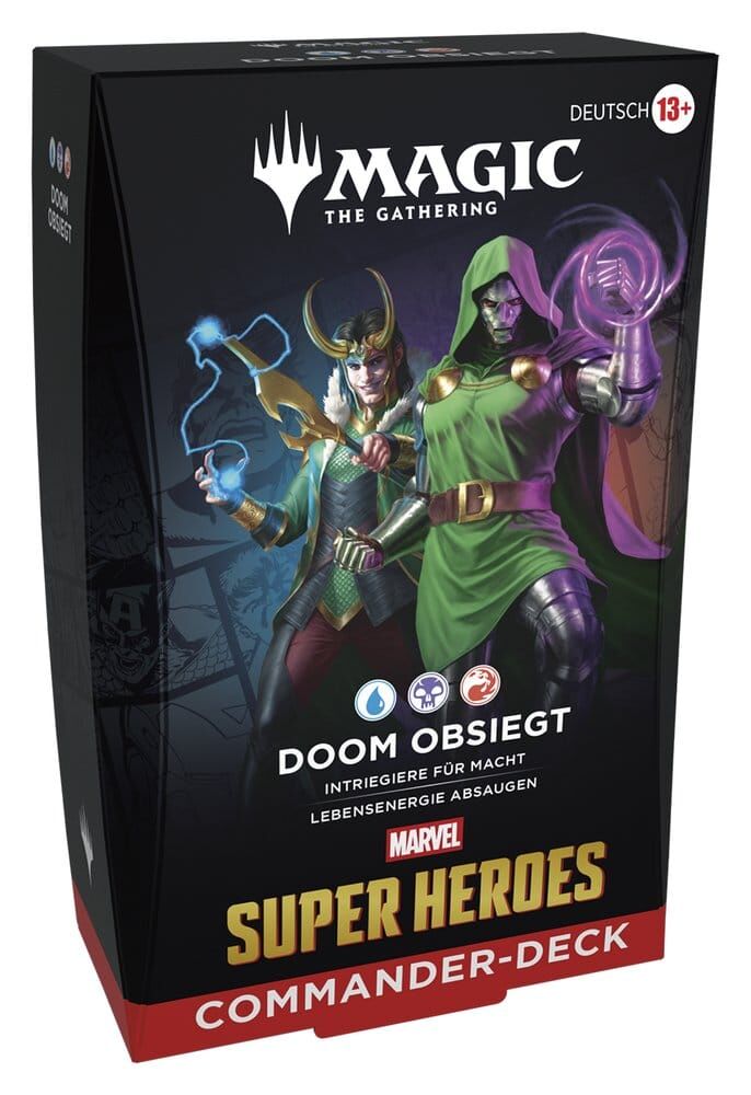 Magic the Gathering Marvel Super Heroes Doom Prevails - DE Magic the Gathering Marvel Super Heroes Doom Prevails - DE