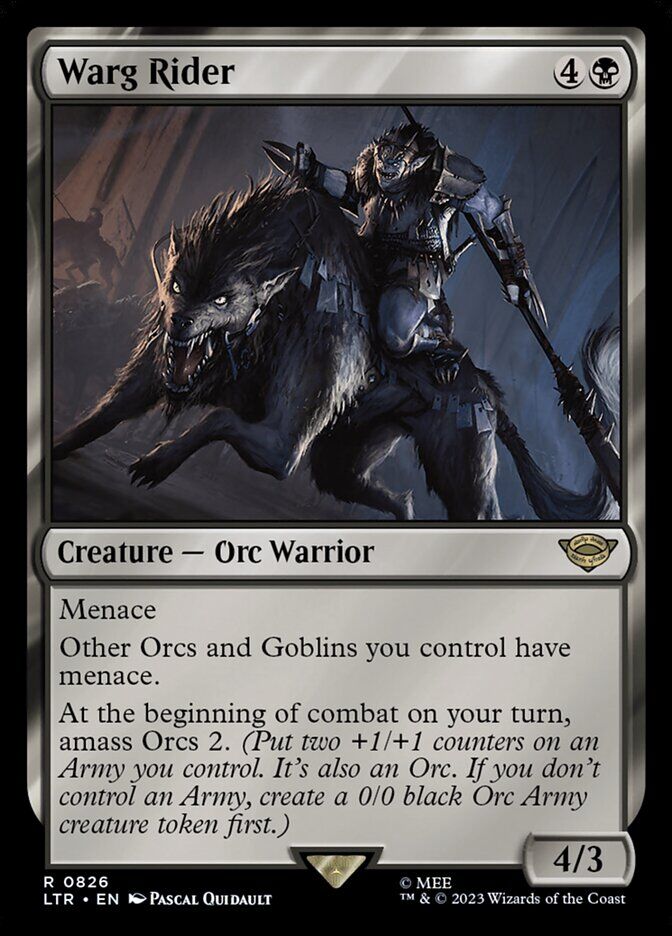 Warg Rider - LTR 826 - Normal - EN - NM