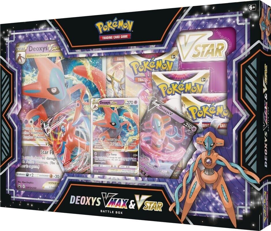 Pokémon Deoxys VMAX & VSTAR Battle Box - EN