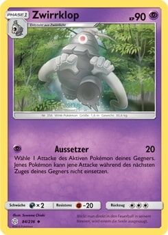 Zwirrklop 084/236 - Pokémon TCG