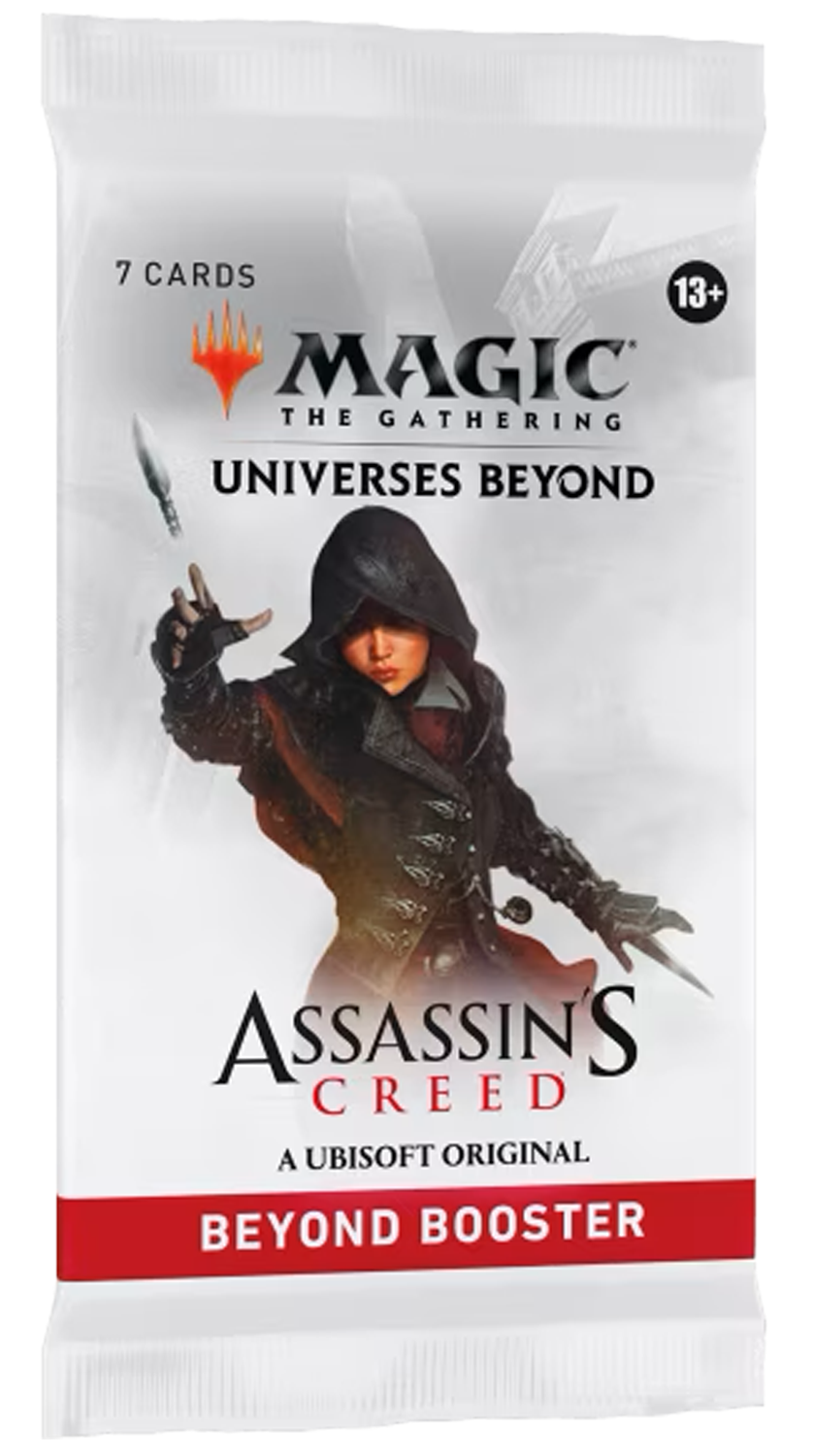 Universes Beyond: Assassin's Creed-Booster - Magic the Gathering - EN Universes Beyond: Assassin's Creed-Booster - Magic the Gathering - EN