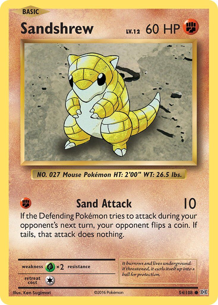 Sandshrew - 54/108 - EN