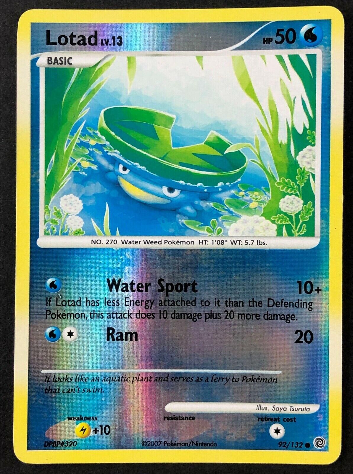 Lotad - 92/132 - Reverse Holo - EN Lotad - 92/132 - Reverse Holo - EN