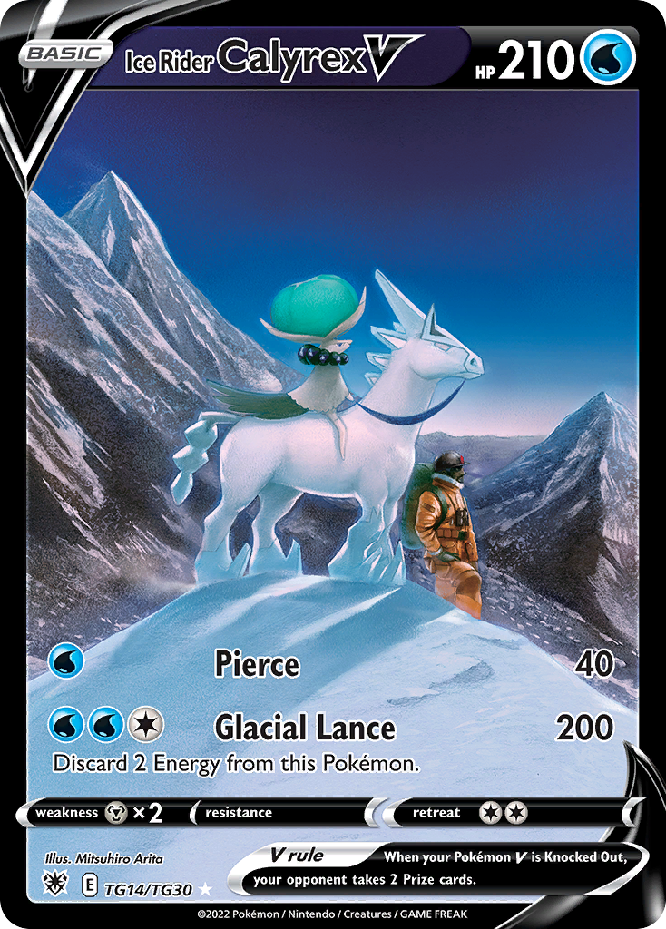 Ice Rider Calyrex V - TG14/TG30 - EN