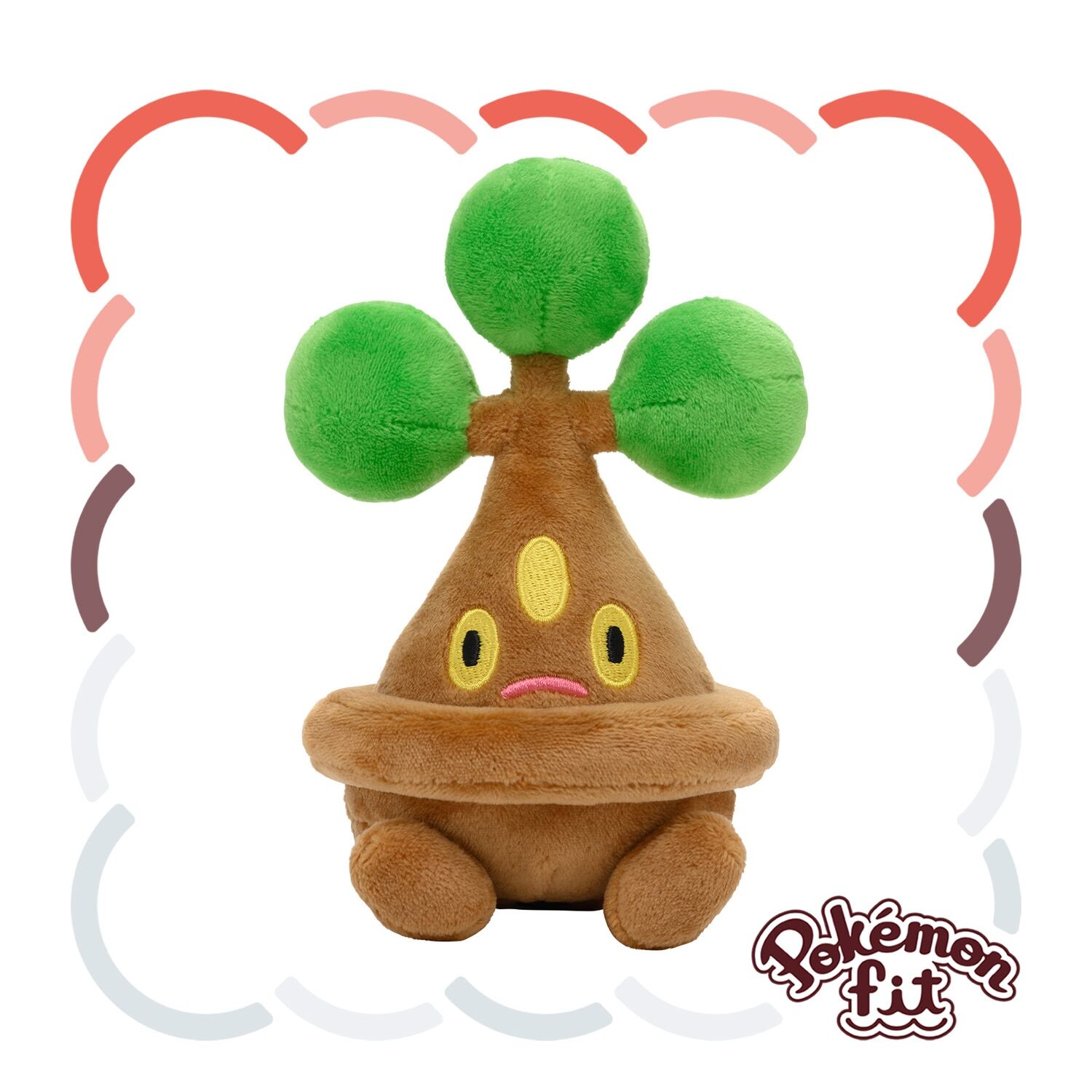 Bonsly Sitting Cuties Plush - 14 cm