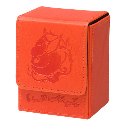 Pokemon Center 2017 - Flareon Collection Colorful Campaign Leather Deck Box Pokemon Center 2017 - Flareon Collection Colorful Campaign Leather Deck Box