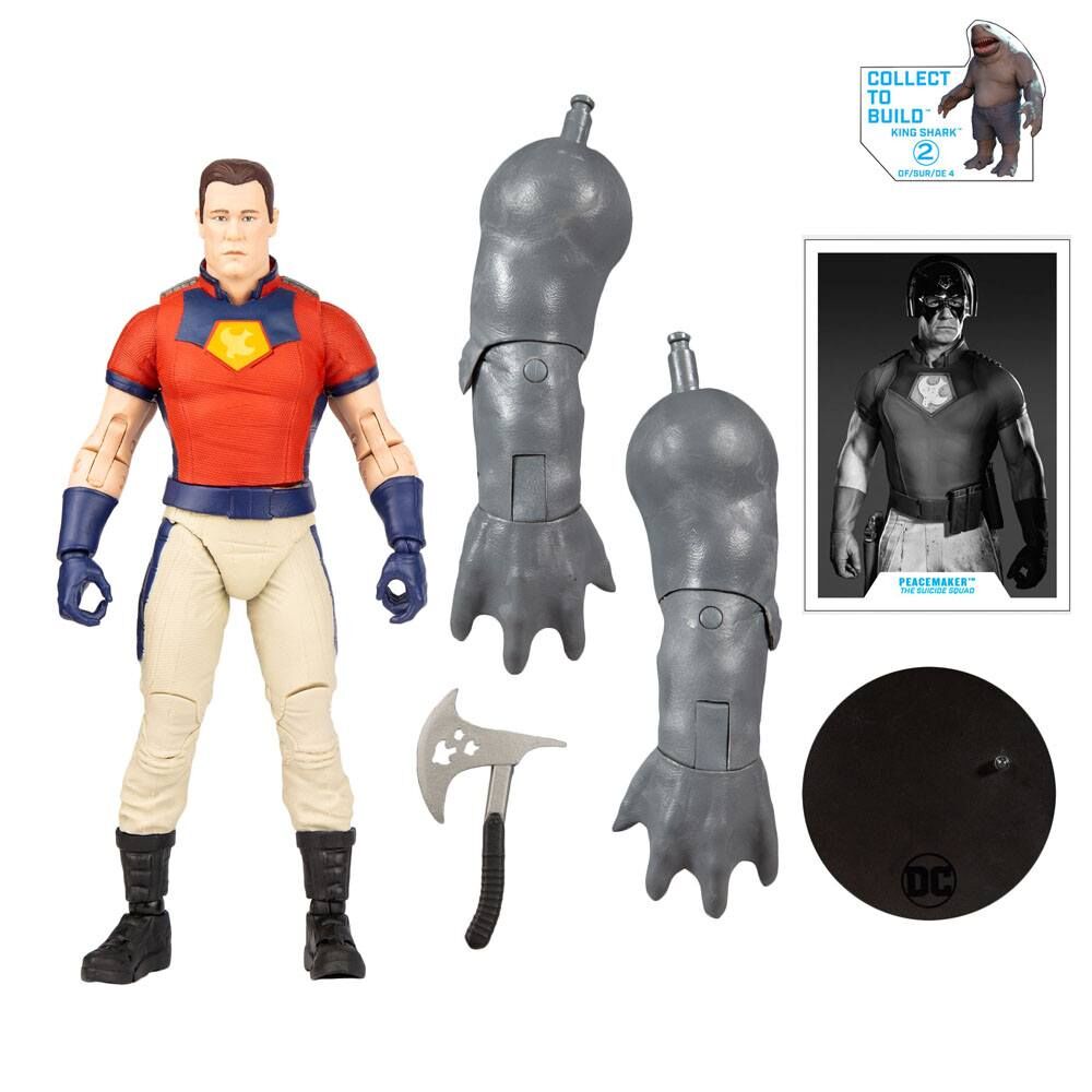 Suicide Squad Build A Actionfigur Peace Maker 18 cm