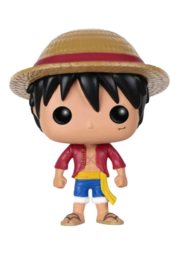 One Piece POP! Animation Vinyl Figur Monkey D. Ruffy 9 cm