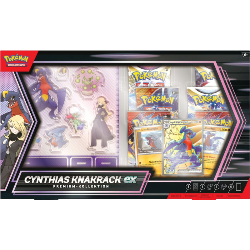 Pokémon TCG: Cynthias Knakrack ex - Premium Kollection - DE Pokémon TCG: Cynthias Knakrack ex - Premium Kollection - DE