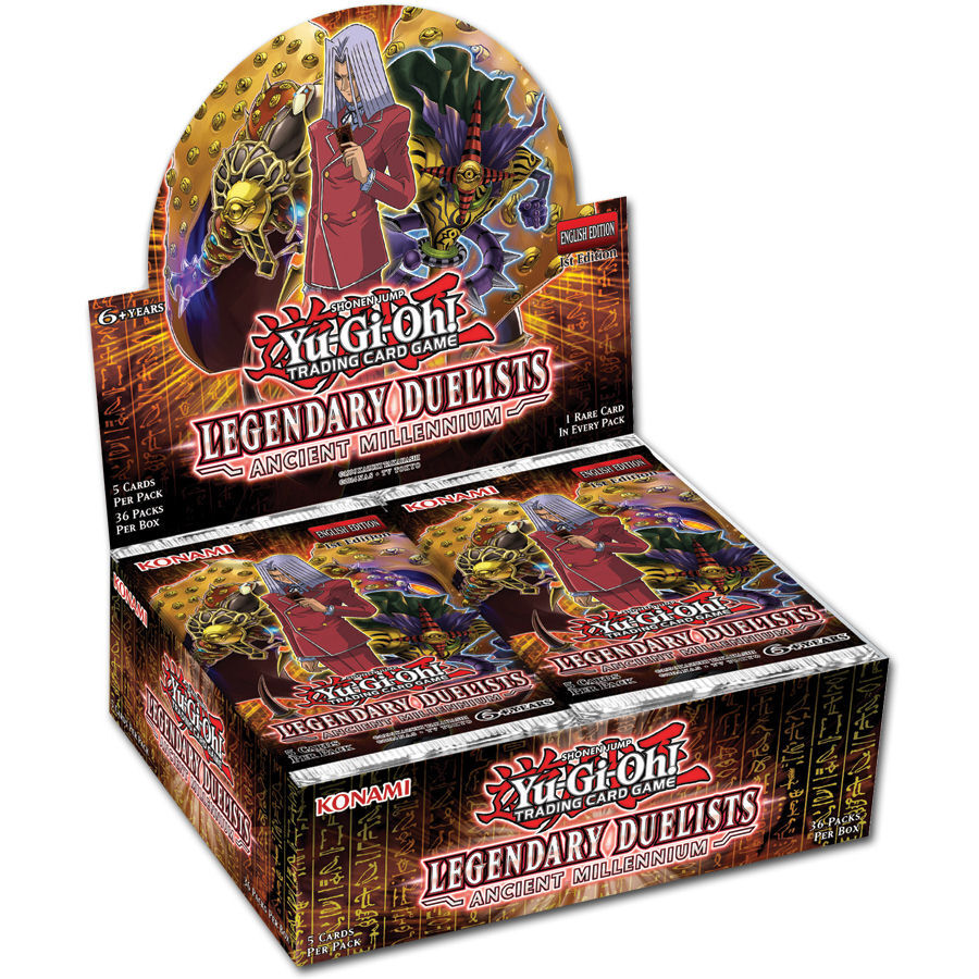 Legendary Duelist: Ancient Millennium Booster Display - 1. Auflage - Yu-Gi-Oh! - DE