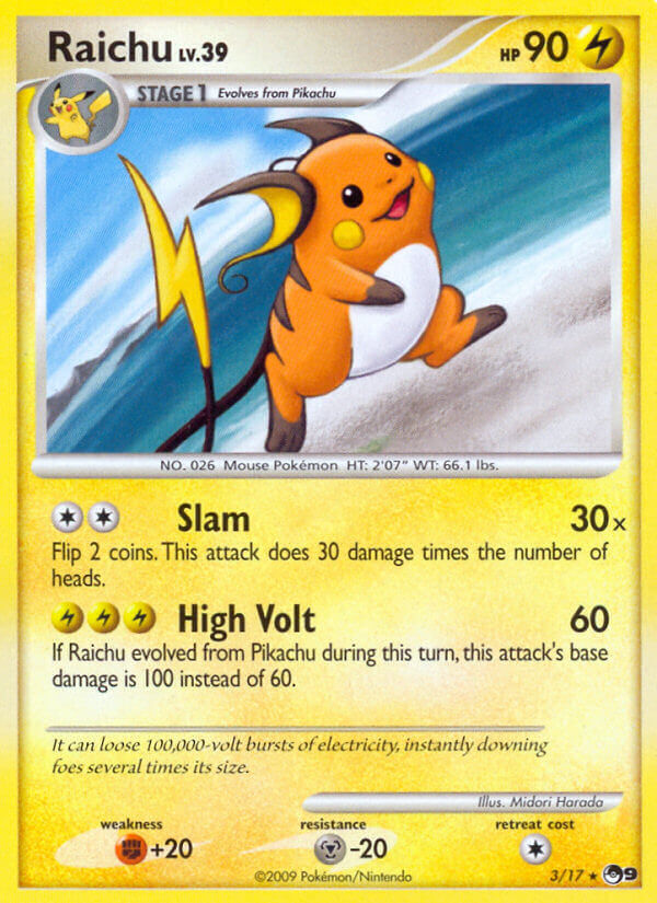 Raichu - 3/17 - EN Raichu - 3/17 - EN