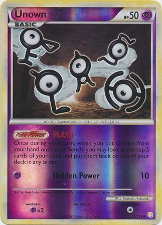 Unown - 55/123 - Reverse Holo - EN