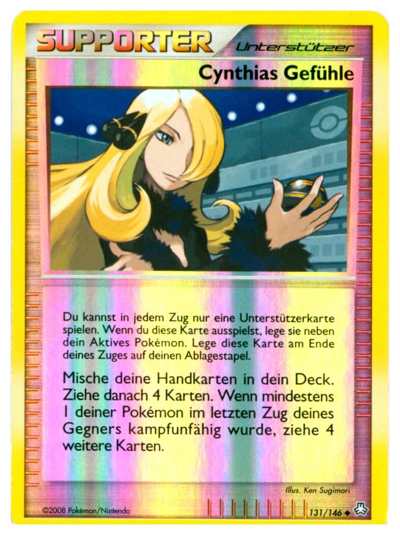 Cynthias Gefühle - 131/146 - Pokémon TCG - Near Mint - DE