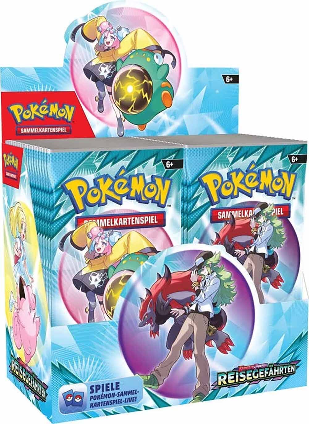 Pokémon TCG: Karmesin&Purpur - Reisegefährten (KP09) Booster Display - DE 