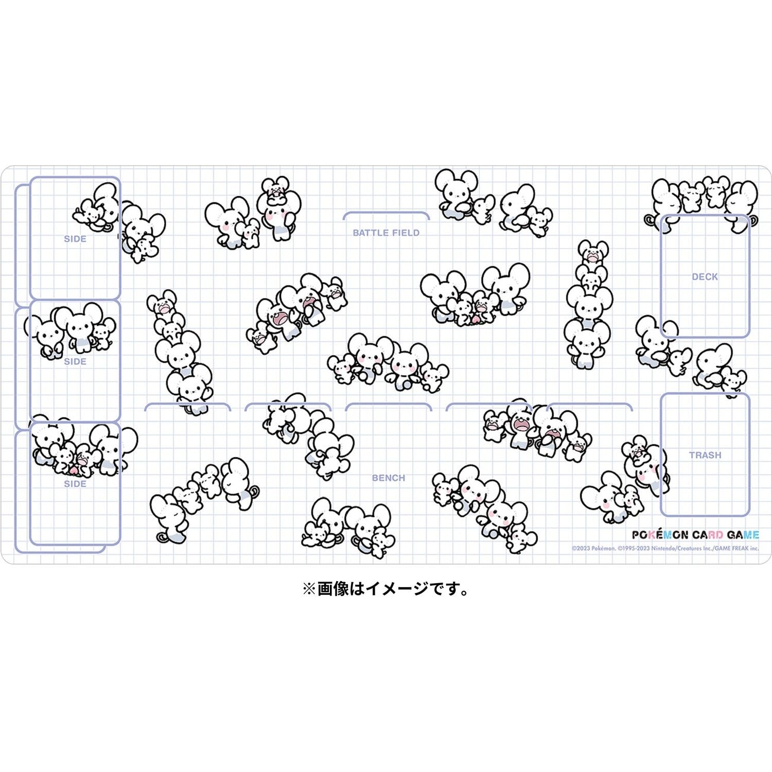 Pokémon Maushold Spielmatte Pokémon Maushold Spielmatte