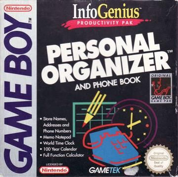 InfoGenius Productivity Pak: Personal Organizer and Phone Book - Game Boy - DE