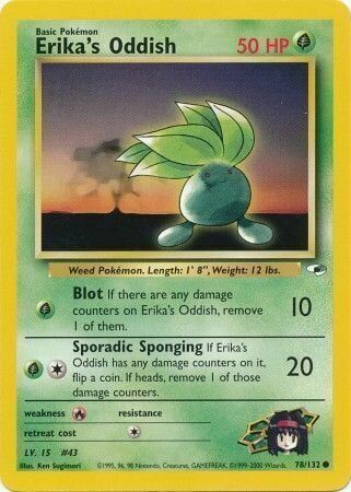 Erika’s Oddish - 78/132 - Unlimited - EN