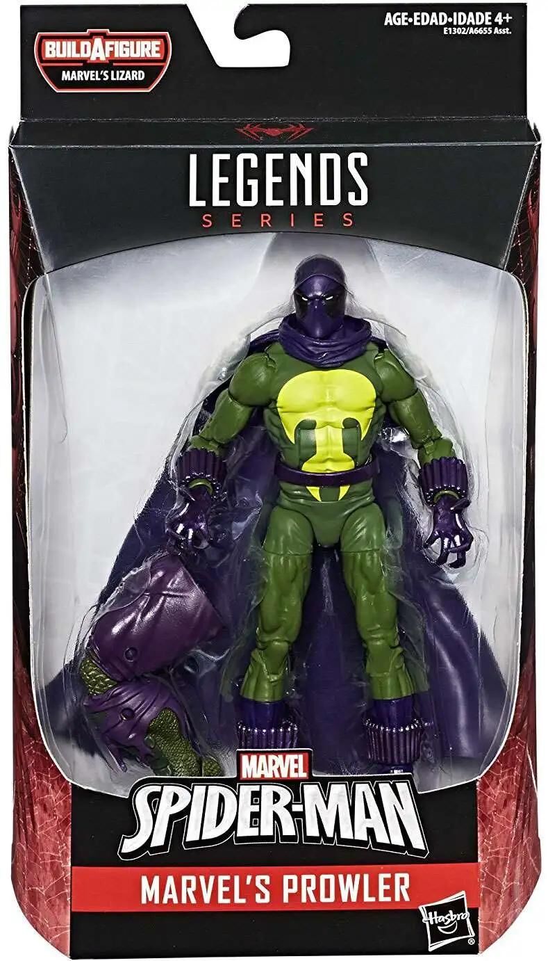 Spider-Man Marvel Legends Lizard Series Prowler Action Figure Spider-Man Marvel Legends Lizard Series Prowler Action Figure