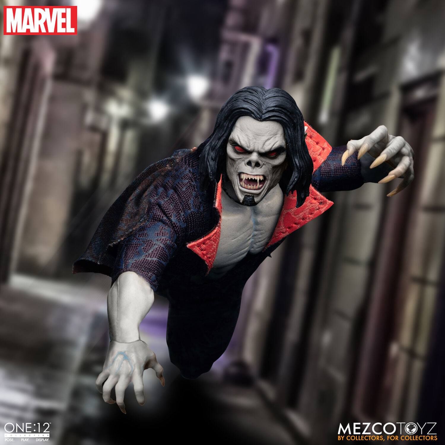 Marvel Universe Actionfigur mit Leuchtfunktion 1/12 Morbius 17 cm