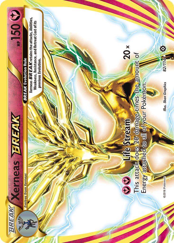 Xerneas BREAK - 82/114 - EN Xerneas BREAK - 82/114 - EN