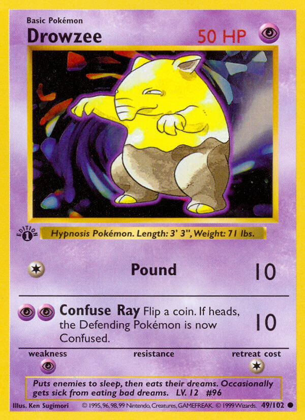 Drowzee - 49/102 - EN