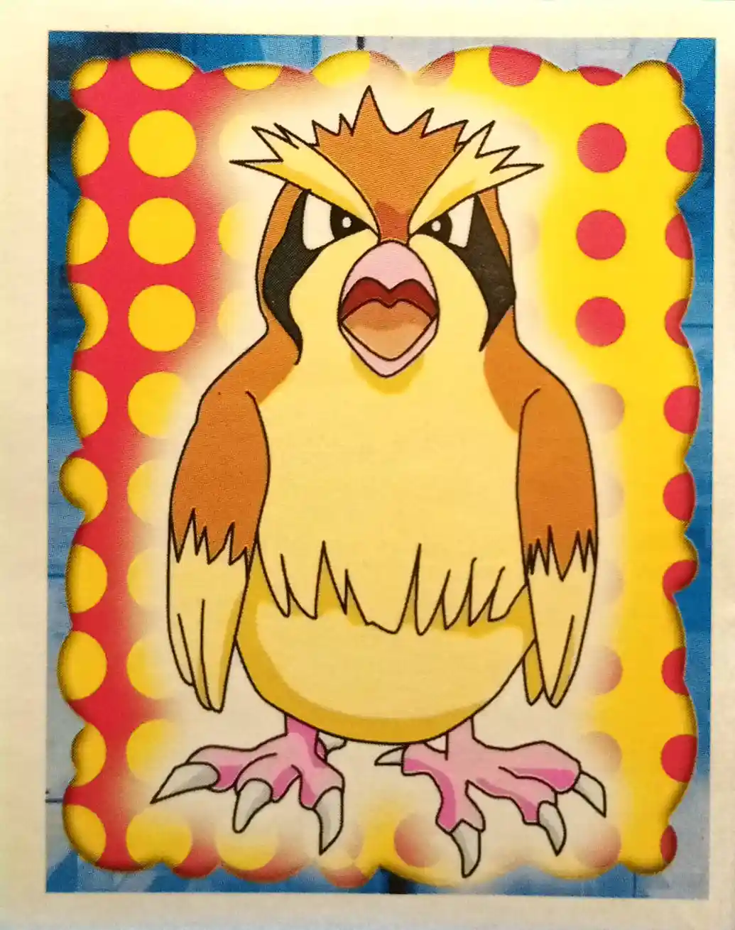Pidgey - 16 - Merlin Sticker Series 1